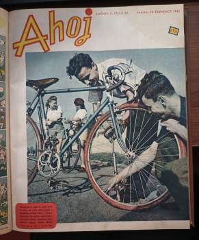 AHOJ - Ilustrovaný týdeník mladých ROČNÍK X. KOMPLETNÍ Č. 1 - 52