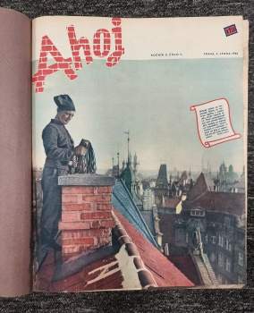 AHOJ - Ilustrovaný týdeník mladých ROČNÍK X. KOMPLETNÍ Č. 1 - 52