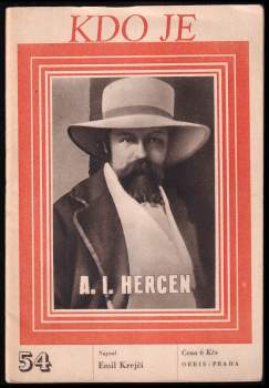 Edvard Valenta: A. I. Hercen