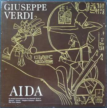 Orchestra Del Teatro Alla Scala: Aida (Slavná Nahrávka Milánské Scaly) (3xLP + BOX + BOOKLET)