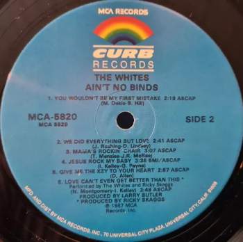 The Whites: Ain't No Binds