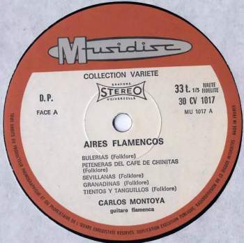 Carlos Montoya: Aires Flamenco