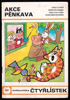 Ljuba Štíplová: Akce pěnkava - Čtyřlístek 154