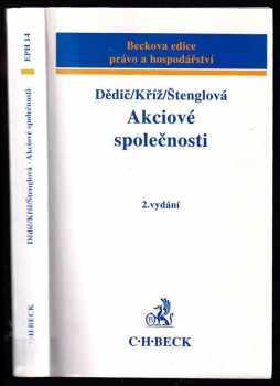 Jan Dědič: Akciové společnosti