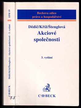 Jan Dědič: Akciové společnosti