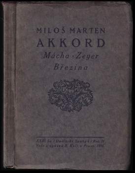 Miloš Marten: Akkord