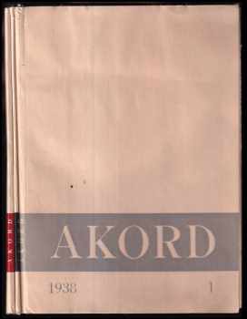 Akord Ročník 1938 č. 1, 2, 4