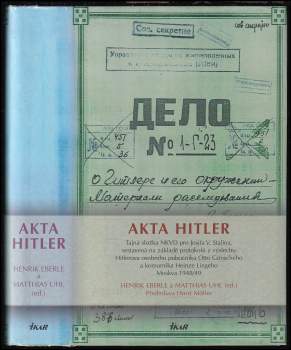 Adolf Hitler: Akta Hitler