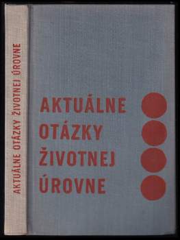 Aktuálne otázky životnej úrovne