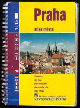 Aktuální atlas Prahy 1:15 000