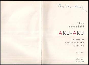 Thor Heyerdahl: Aku-Aku