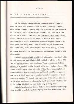 Pavel Klapil: Akustické základy hudby