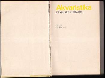 Stanislav Frank: Akvaristika