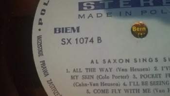 Al Saxon: Al Saxon Sings Sinatra