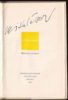 Oldřich Mikulášek: Albatros