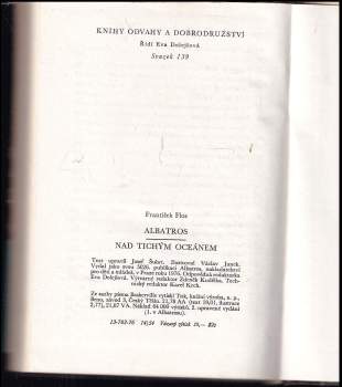 František Flos: Albatros ; Nad Tichým oceánem