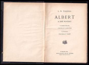 Lev Nikolajevič Tolstoj: Albert a jiné povídky