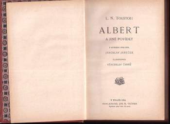 Lev Nikolajevič Tolstoj: Albert a jiné povídky