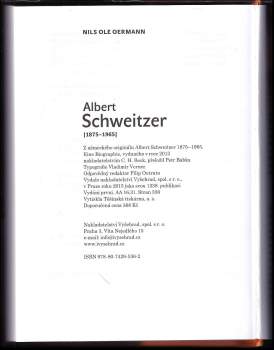 Nils Ole Oermann: Albert Schweitzer
