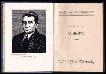 Pierre Benoit: Alberta