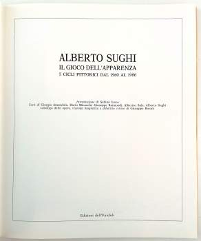 Alberto Sughi : il gioco dell'apparenza : 5 cicli pittorici dal 1960 al 1986