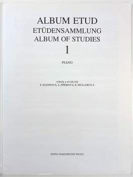 Eliška Kleinová: Album etud