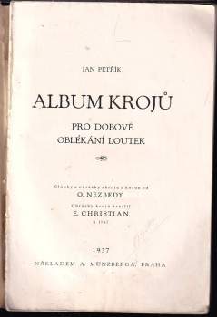Ján Petrík: Album krojů pro dobové oblékání loutek