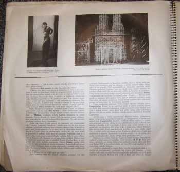 Karel Čapek: Album Scén Z Divadelních Her (Lásky Hra Osudná, Rur, Loupežník, Ze života Hmyzu, Věc Makropulos, Bílá Nemoc, Matka, Adam Stvořitel) (3xLP)