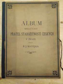 Album Společnosti přátel starožitností českých v Praze