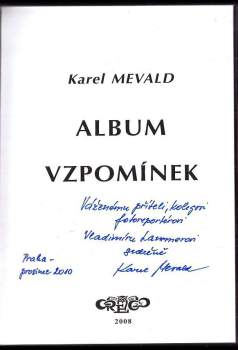 Karel Mevald: Album vzpomínek
