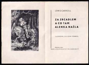 Lewis Carroll: Alenčina dobrodružství v podzemní říši