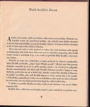 Lewis Carroll: Alenka v kraji divů a za zrcadlem