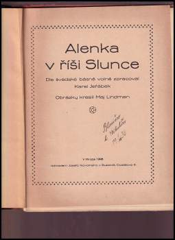 Karel Jeřábek: Alenka v říši Slunce