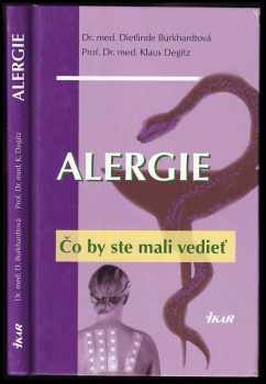 Dietlinde Burkhardt: Alergie – Čo by ste mali vedieť