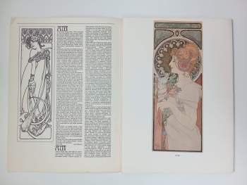 Alfons Mucha: Alfons Mucha - tmavovláska