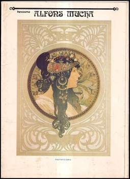 Alfons Mucha - tmavovláska