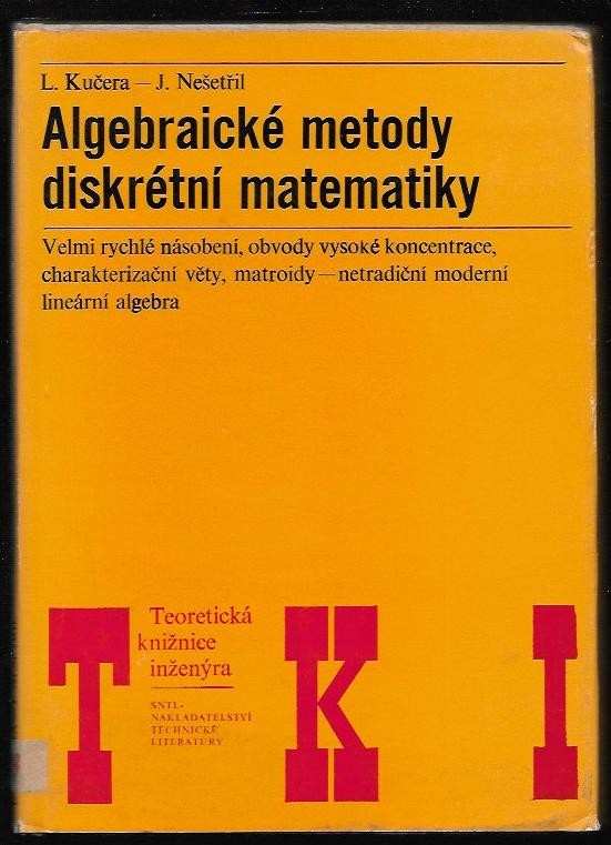 Algebraické metody diskrétní matematiky