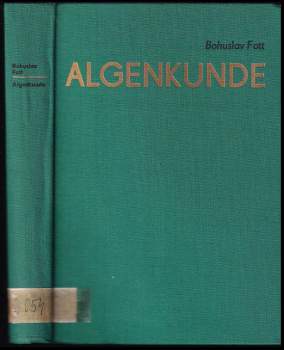 Bohuslav Fott: Algenkunde