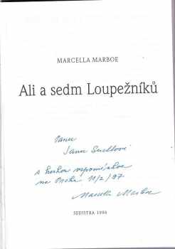 Marcella Marboe: Ali a sedm Loupežníků