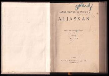 James Oliver Curwood: Aljaškan
