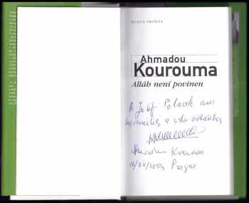Ahmadou Kourouma: Alláh není povinen