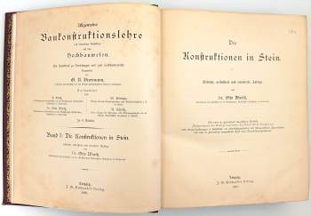 Otto Warth: Allgemeine Baukonstruktionslehre : Díl 1-2
