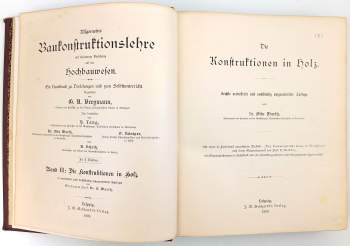 Otto Warth: Allgemeine Baukonstruktionslehre : Díl 1-2