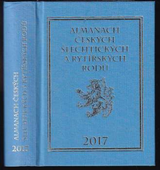 Almanach českých šlechtických a rytířských rodů 2017