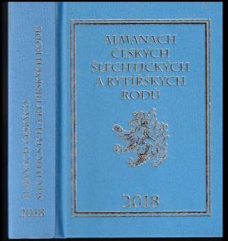 Almanach českých šlechtických a rytířských rodů 2018