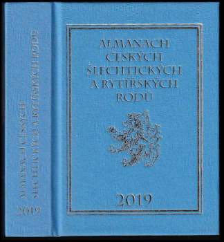 Almanach českých šlechtických a rytířských rodů 2019