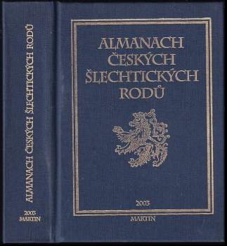 Antonín Javora: Almanach českých šlechtických rodů 2003