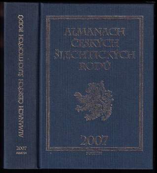 Antonín Javora: Almanach českých šlechtických rodů 2007