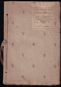 Almanach der Insel für 1900