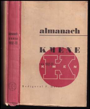 Almanach Kmene 1932-33